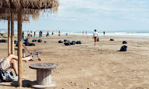  584 toneladas de basura en nuestras playas